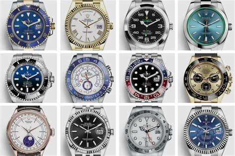 list of rolex watch models|all types of rolex watches.